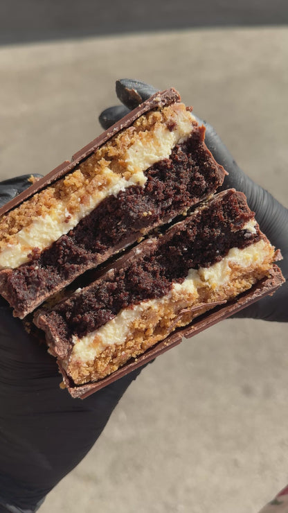 New York Cheesecake Brownie Bar